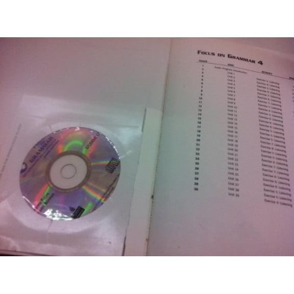 Pre-Owned Focus on Grammar 4: An Integrated Skills Approach, Third Edition (Full Student Book with Student Audio CD), 9780131900097, 0131900099, Paperback, 3rd edition