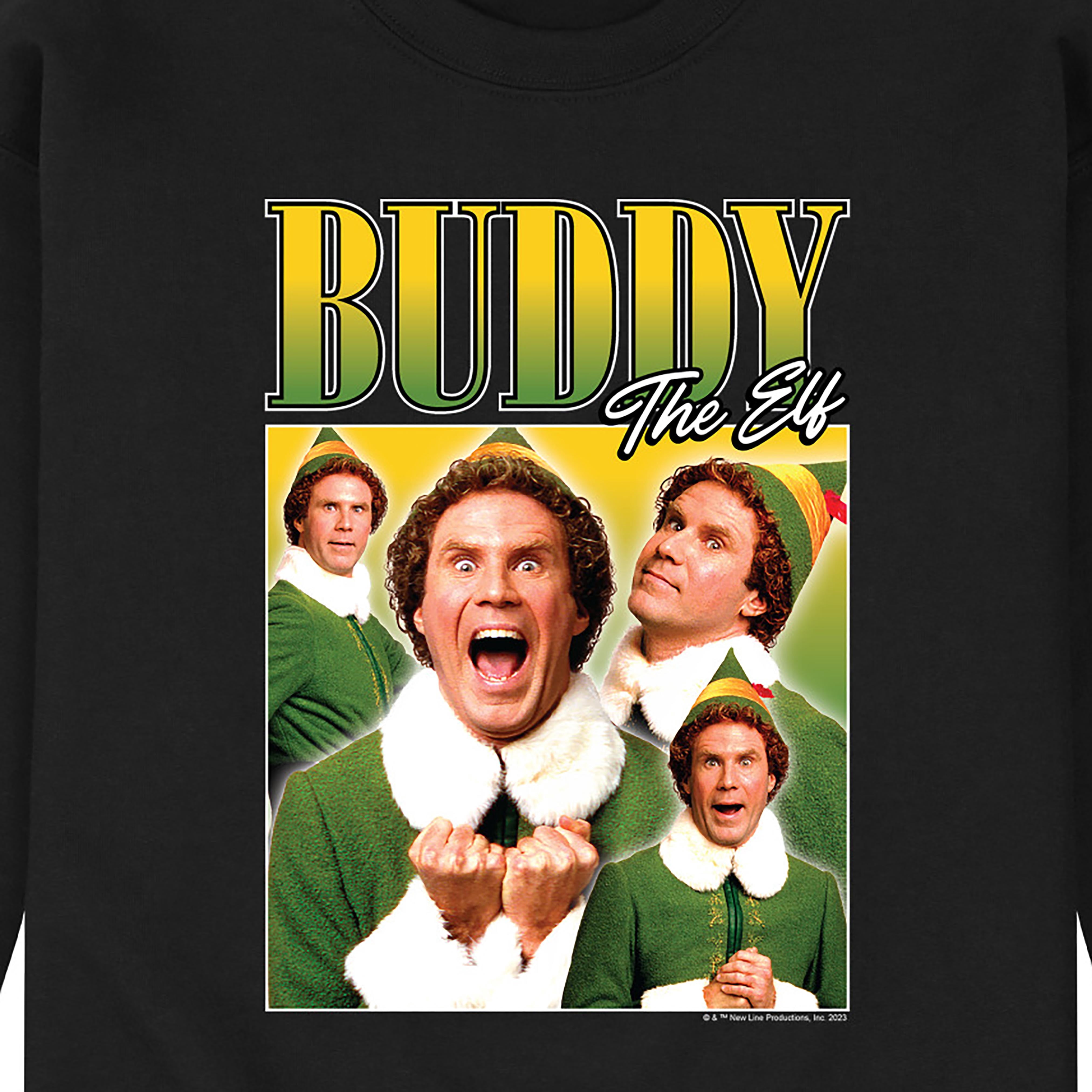 ELF - Buddy The - Men's Crew Neck Fleece Pullover