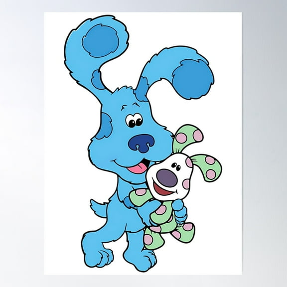 Wonderful Memory Blues Clues Graphic For Fan Poster Wall Art, Modern Wall Decor For Living Room Bedroom, 24x36 UNFRAMED