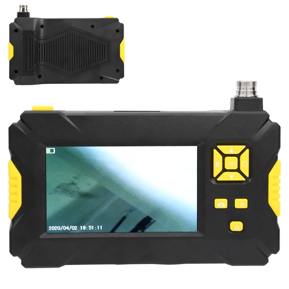 1080p 3.9 Mm 4.3in Endoscopio LCD Con 6 Luces, Cámara De Inspección De Boroscopio Para Automóviles, Tuberías, Inspección De CA