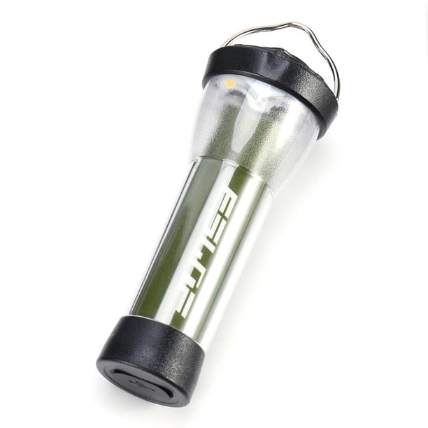 Lámpara de camping LED Mini luz de camping de 3 engranajes con cuerda para colgar en el cuello (lámpara individual)