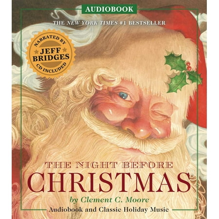 The Night Before Christmas Audiobook : Narrated by Academy Award-Winner Jeff (Best Audiobooks Narrated By Author)
