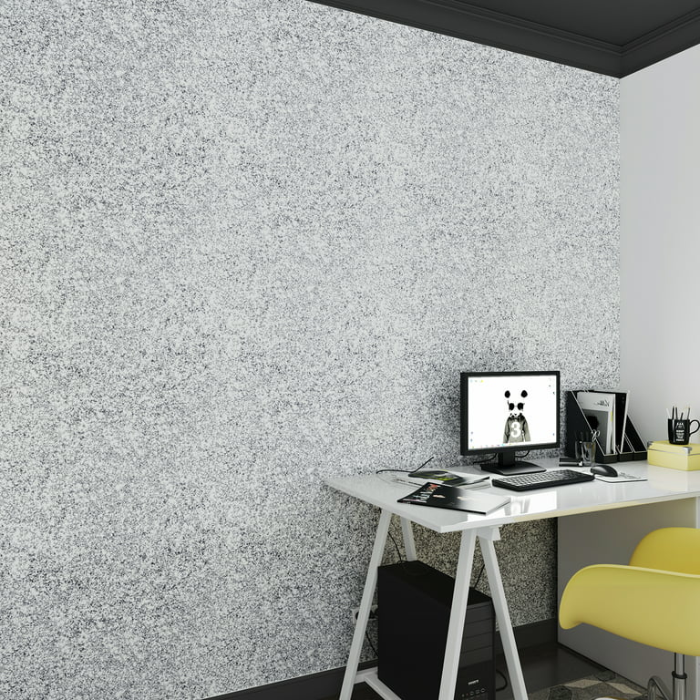 Decotalk Silver Glitter Wallpaper L