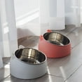 thumbnail image 4 of BESTSKY 3Pcs Cat Food Bowl,Elevated Cat Bowls,Dog Accessories,Style3,6.50*6.50*3.94In, 4 of 4