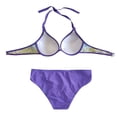 thumbnail image 4 of QURATI Swimwear Swimsuit Bikini Set Swimwear Women Beachwear Brazilian up Purple XL, 4 of 5