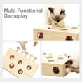 thumbnail image 4 of Mewoofun Interactive Solid Wood Cat Toy with Catnip for Indoor Cats and Kittens, 4 of 7