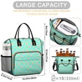 thumbnail image 5 of Pioneer Flower Floral Print Pattern Womens Lunch Box for Work,Insulated Large Lunch Bag,Leakproof Adult Lunch Bag for Work,Beach,Travel,Picnic,Camping, 5 of 6