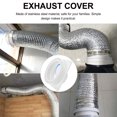 Flue Check Valve Plastic Exhaust Hood Liquid Check Valve Backflow
