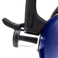 thumbnail image 5 of Sabal 2 Qts. Stainless Steel Stovetop Tea Kettle with Whistle in Blue, 5 of 5