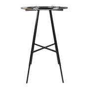 SSWBasics Black Round Clothes Rack 36" Diameter Clothing Rack Adjustable Height 48"-72" in 3" Increments Push Button Adjustable Legs Ideal Clothing Racks for Hanging Clothes