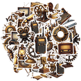 thumbnail image 2 of retro Steampunk Theme Stickers, Waterproof Steampunk Theme Sticker for Water Bottle Laptop Phone Cases Planner Skateboard Luggage Helmet Party Favor Decor, Ideal for Adults Teens Teacher Rewards, 2 of 9