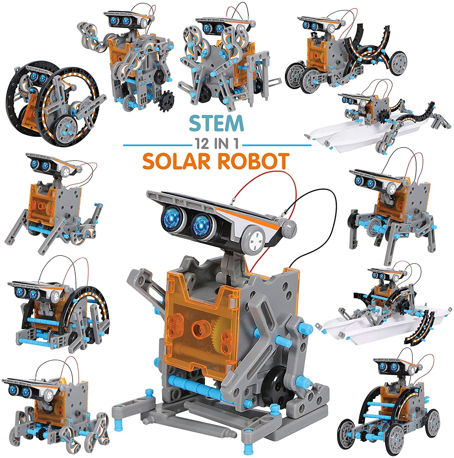 solar powered robot toy