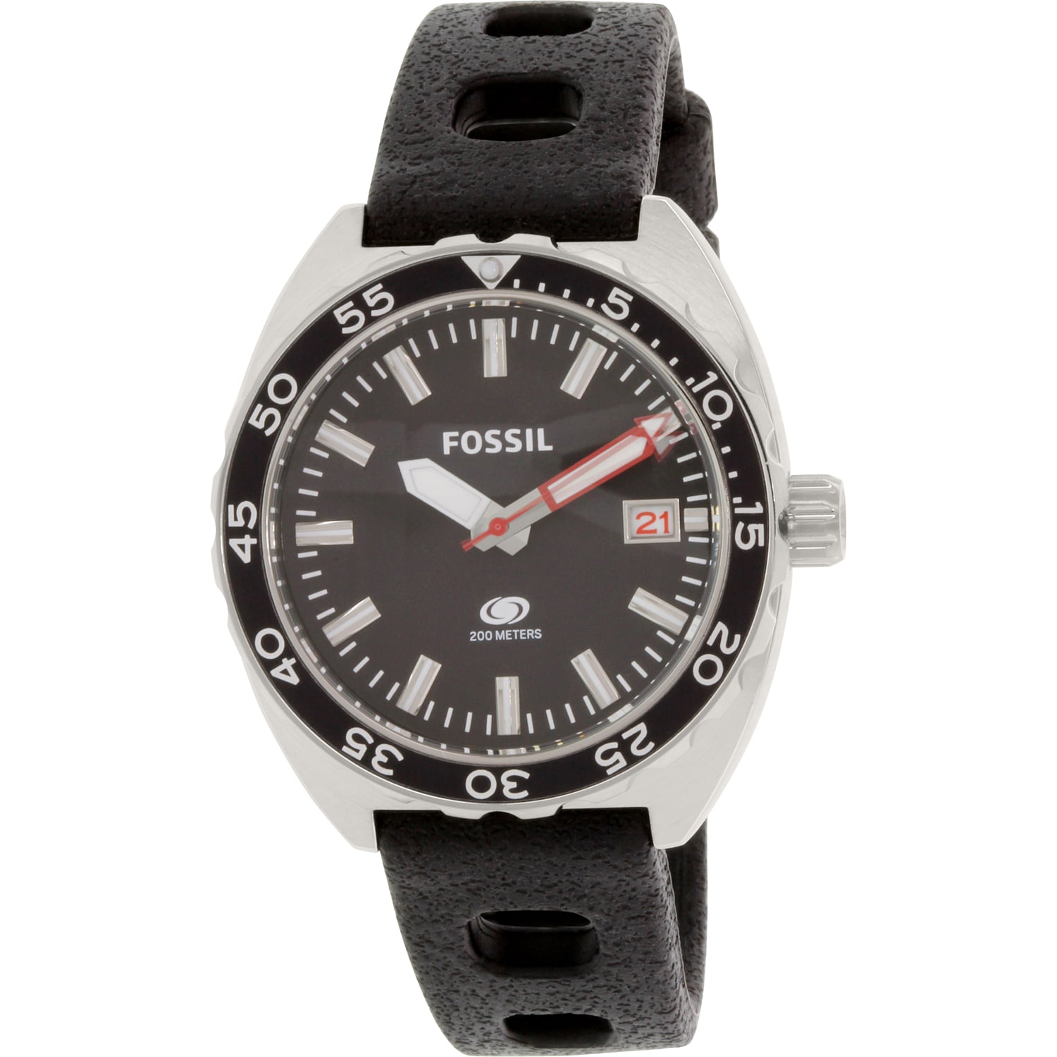 Fossil Fossil Men's Breaker Silicone Watch FS5053