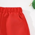 thumbnail image 6 of Jamsmile Toddler Boys Outfits Sets Christmas Short Sleeve Cartoon Shirts + Shorts 2pcs Child Boys Gentleman Style Party Outfits, 6 of 7