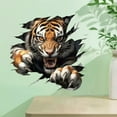 thumbnail image 2 of 3D Visual Tiger Stickers For Home Decoration Easy Application Durable Living Room Adornment Ideal Interior Design, 2 of 8