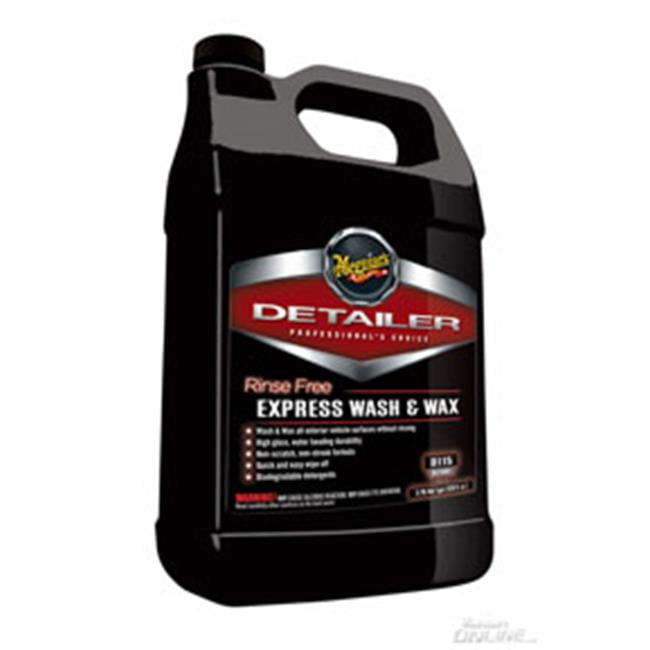 Meguiars D11501 Gallon Rinse Free Express Wash And Wax Walmart Canada