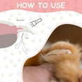 thumbnail image 3 of Professional Cat Nail Clipper Non-Slip Big Handles Claw Trimmer Safe Sharp Stainless Steel Scissor Small Pet Animal Grooming Clipper for Small Dogs, Puppies, Rabbits, Birds, 3 of 8