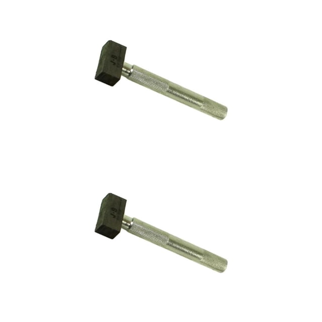 Herramienta de molienda de banco Riwesomey de muela abrasiva de diamante de mano Bronce 2piezas