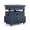 Blue, variant on GZXS Flip-Top Storage End Table with Built-in Power Station & 2 Drawers, Height-Adjustable MDF Rolling Table with Brake Casters, High Gloss Black Finish Work/Dining Sofa Table, Easy Assembly