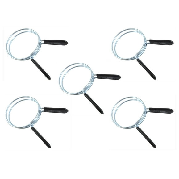 Taytools 114943 Pinces à Ressort 4 à Dégagement Facile, Double Boucle, Collecteur de Poussière