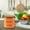 Orange, variant on AuroraX Insulated Lunch Box Containers 40 oz Freezable Portable Airtight Stackable Stainless Steel Lunch Box for Men Women Green Microwave Safe BPA-Free Food Storage Boxes for Office Picnic Work
