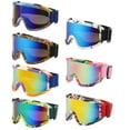 thumbnail image 2 of CQCYD under $5 3Pcs Ski Goggles, Outdoor Sports Cycling Goggles for Men Women,Windproof Ski Glasses for Mountaineering,Anti Glare Sunglasses for Cycling,Protective Goggles for Snowboarding, 2 of 9