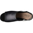 thumbnail image 6 of Clarks Elisa Lyndsey Open Toe Heel Women's Sandal Black Leather 26142655, 6 of 7