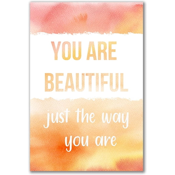 You're Beautiful Rustic Wood Wall Sign 8x12