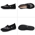 thumbnail image 6 of Domzle Womens Butterfly Embroidered Loafers 2026 Orthopedic Shoes Slip on Walking Shoes Breathable Mesh Casual Loafers Lightweight Slip-on Sneakers Black 36, 6 of 9