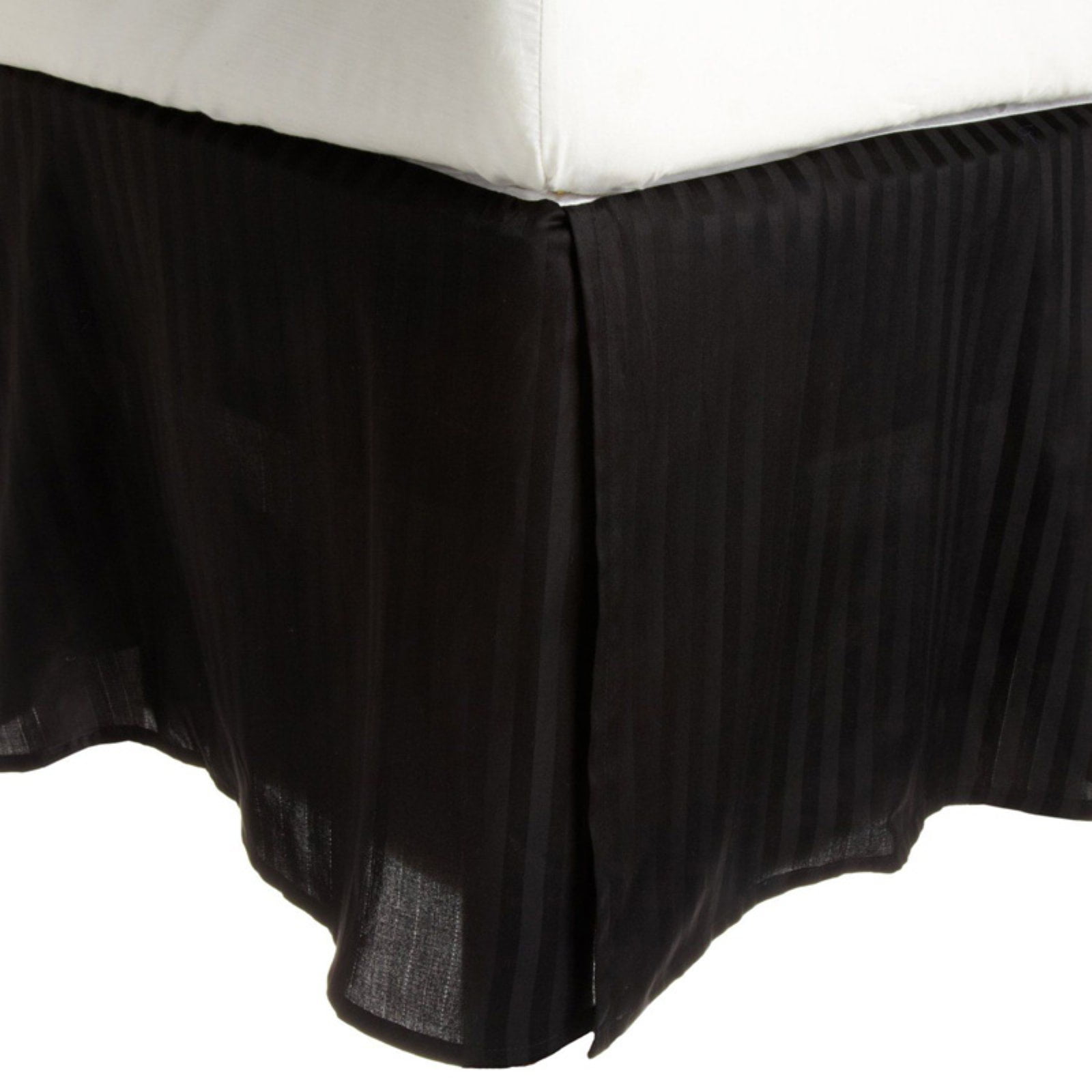 1000 TC 100% EGYPTIAN COTTON RUFFLE BED SKIRT TWIN STRIPE CHOOSE COLOR AND DROPE 
