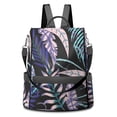 thumbnail image 2 of Waterproof Women's Nylon Backpack Purse - Lightweight Hawaii Floral Casual Shoulder Bag Anti-Theft Daypack, Convertible Fashion Crossbody Bag for Daily Use, Travel, Work & School,, 2 of 7
