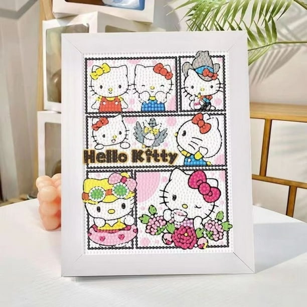 Kit De Peinture Diamant 6 Packs, Dessin Animé Diamant Pour Enfants