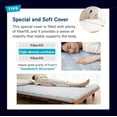 thumbnail image 4 of EMOOR Foldable Hybrid Futon Mattress, High-Resilience Urethane Foam 150N with Washable Padded Cover, Japanese Full (76.8x55.1x2.4in), Tatami Floor Sleeping Mat Pad Topper, Gray, 4 of 12