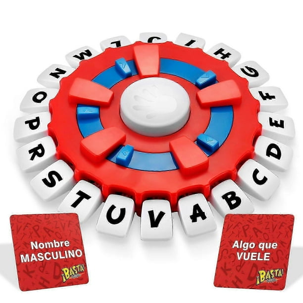 Basta Juego De Mesa Espaol | Word Game | Fast-paced Family Board Game | Choose A Category Race Agat The Timer