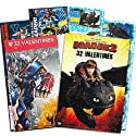 Paper Magic How to Train Your Dragon Valentines Day cards for Kids Toddlers 64 Valentine cards Total, 32 Dragon and 32 Transformers (Boxed School classroom Pack)