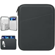 MoKo 9-11 inch Tablet Sleeve Case, Protective Bag Carrying Case Fits iPad Air M3, iPad A16 2025, Pro 11 inch, iPad 10/9/8/7th Gen, Tab S8/S9 11", Dark Gray
