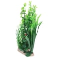 thumbnail image 3 of Shisuyan Artificial Plastic Aquatic Grass Simulation Green 1Pcs 9.5X4.9X1.8in, 3 of 8