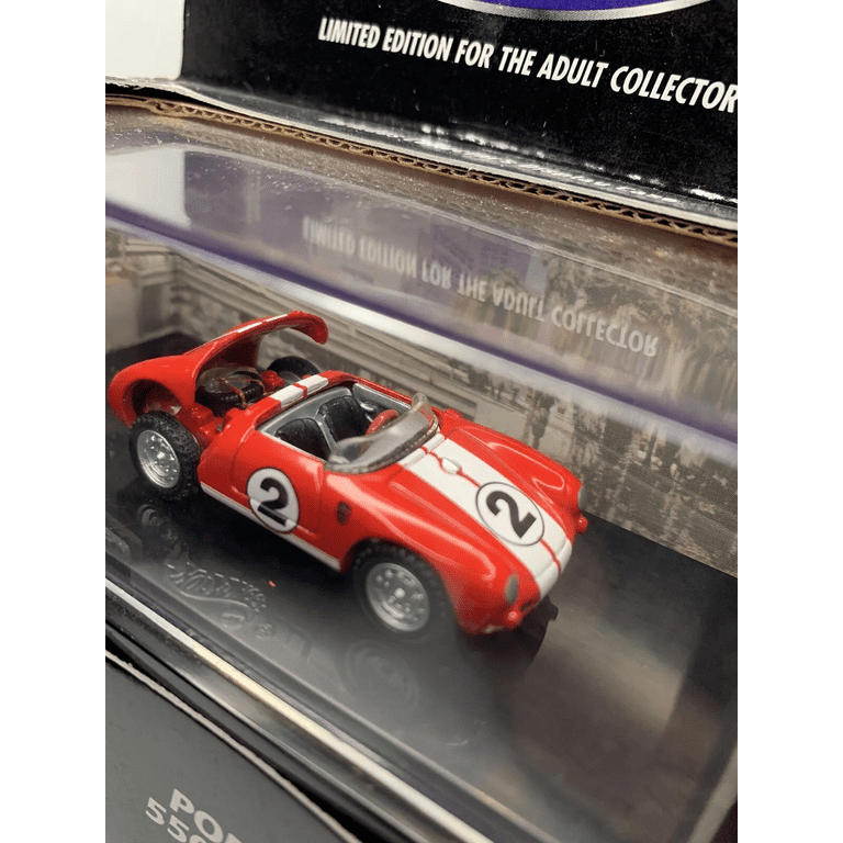 Hot Wheels Cool Collectibles Porsche 550 Spyder Red 1998 - Walmart.com