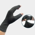 thumbnail image 2 of Coofit Compression Gloves Breathable Soreness Relief Heat Hand Gloves Fingerless Gloves, 2 of 10