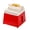 Red, variant on FOUR E's Scientific Stained Glass Grinder, 4200 RPM Mini Glass Grinder Machine with 2-Level Grinding Table, 5/8" & 1/8" Grinder Bits