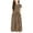 B-Coffee, variant on PINQI 2-12 Years Kids Girls Short Sleeve Stripe Print Dress Summer Casual Loose Dresses Cute Holiday Long Maxi Dress with Pockets (B-Coffee,4-5 Years)
