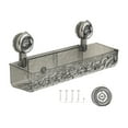 thumbnail image 1 of pitrice Innovative Rotating Suction Cup Shower Shelf For Bathroom Made Of Transparent grey rectangle, 1 of 6