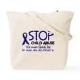 thumbnail image 2 of CafePress - Stop Child Abuse 2 Tote Bag - Unisex Canvas Tote Bag, Beige, 1-Piece, 2 of 9
