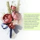 thumbnail image 4 of Piezas de mano de ramillete para banquete de novio y padrino para aniversarios de bodas, cenas formales y bailes de bodas campestres de otoño, 4 of 5
