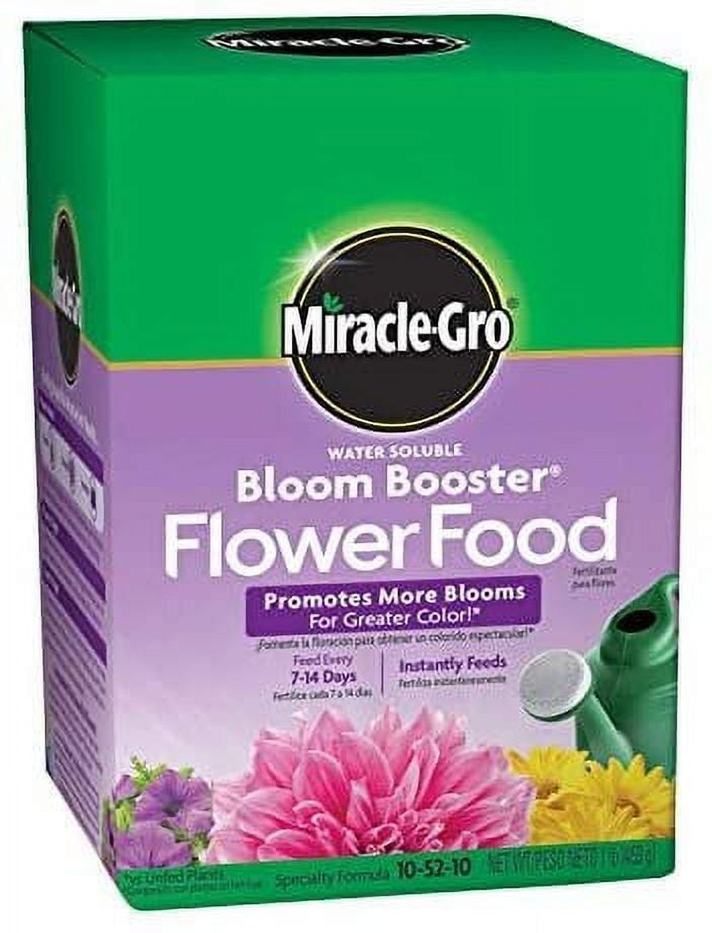 Scotts Miracle Gro 146001 Bloom Booster, 10-52-10, 4-Lb. - Quantity 3