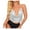White, variant on Clearance Sale 2025 Women's fashion metal sling tie strapless crop top, Women's Fashion Sexy Metal Sling Tie Strapless Tube Top Sequins Crop Top, Sequins tube top for party