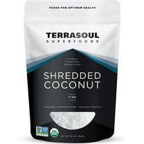 Terrasoul Superfoods Organic Coconut Flakes, 16 Oz - Finely Shredded | Macaroon Cut…