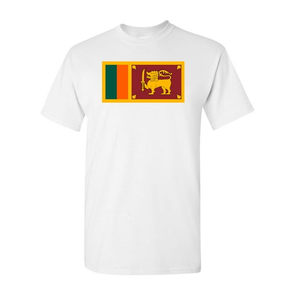 Sri Lanka Country Flag Adult DT T-Shirt Tee