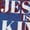 Royal Blue, variant on JESUS IS KING Fitted mens T-shirt (Black, XS)