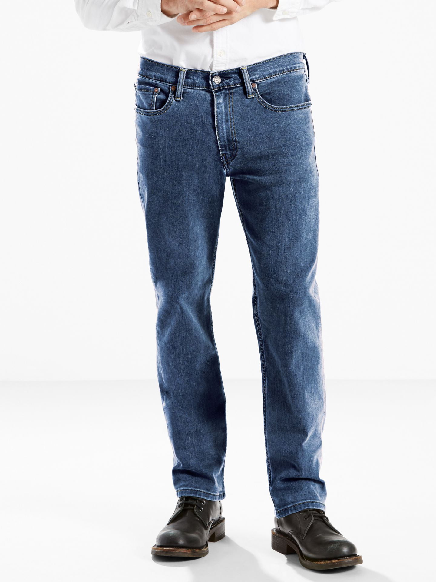 Levi's Men's 514 Straight Fit Jeans - Stonewash Stretch, Stonewash Stretch,  28X32 